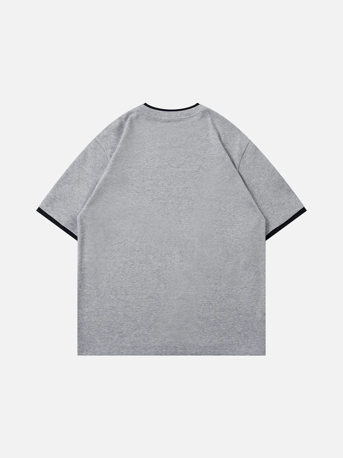 Aelfric Eden Wrinkle Patchwork Zweilagiges T-Shirt