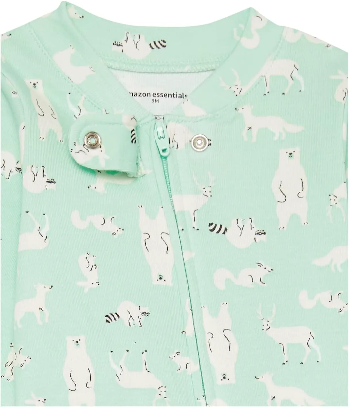 Amazon Essentials Unisex Toddlers and Babies' Snug-Fit Cotton Footless Sleeper Pajamas, Multipacks