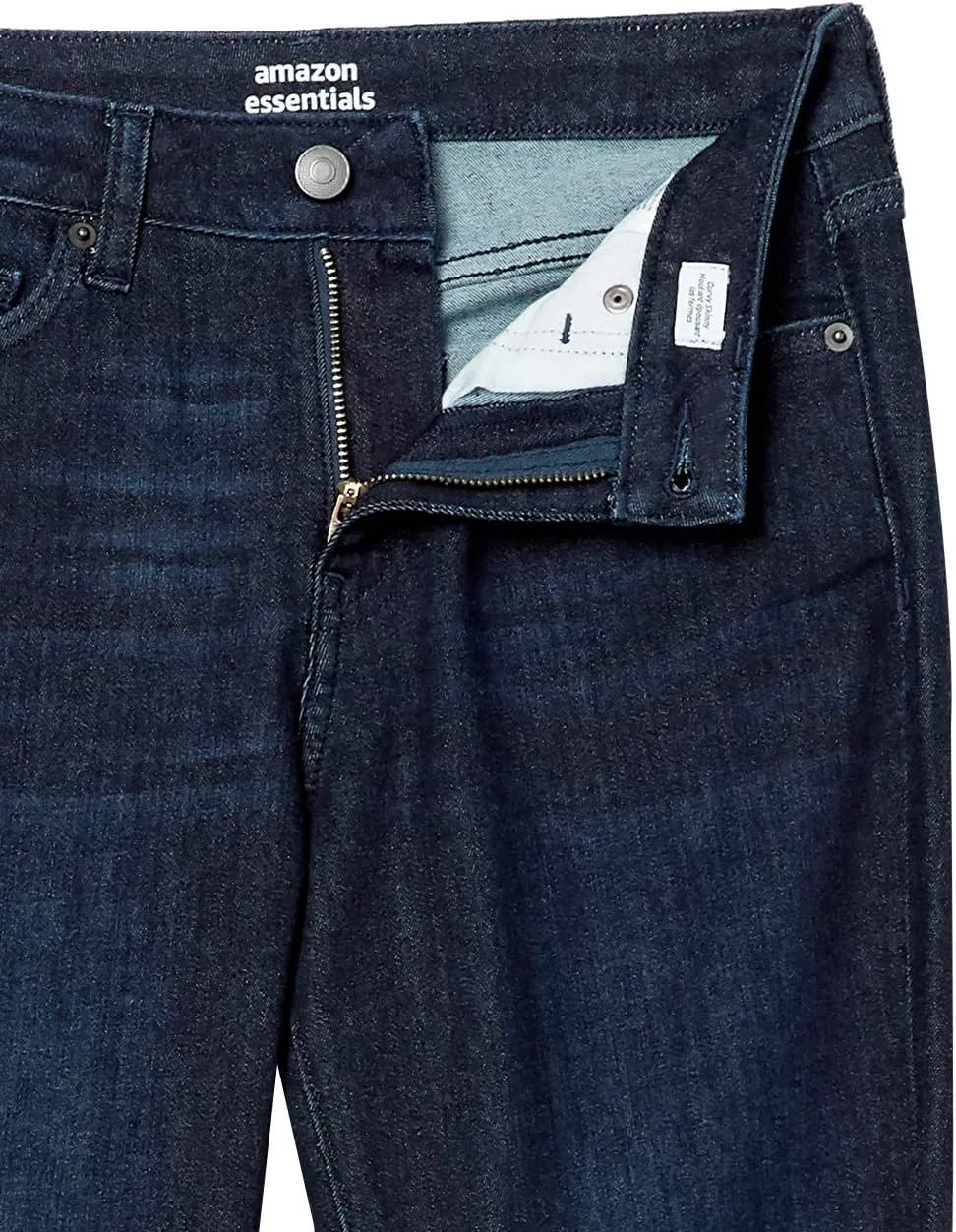Amazon Essentials Women's Mid Rise Curvy Skinny Jean