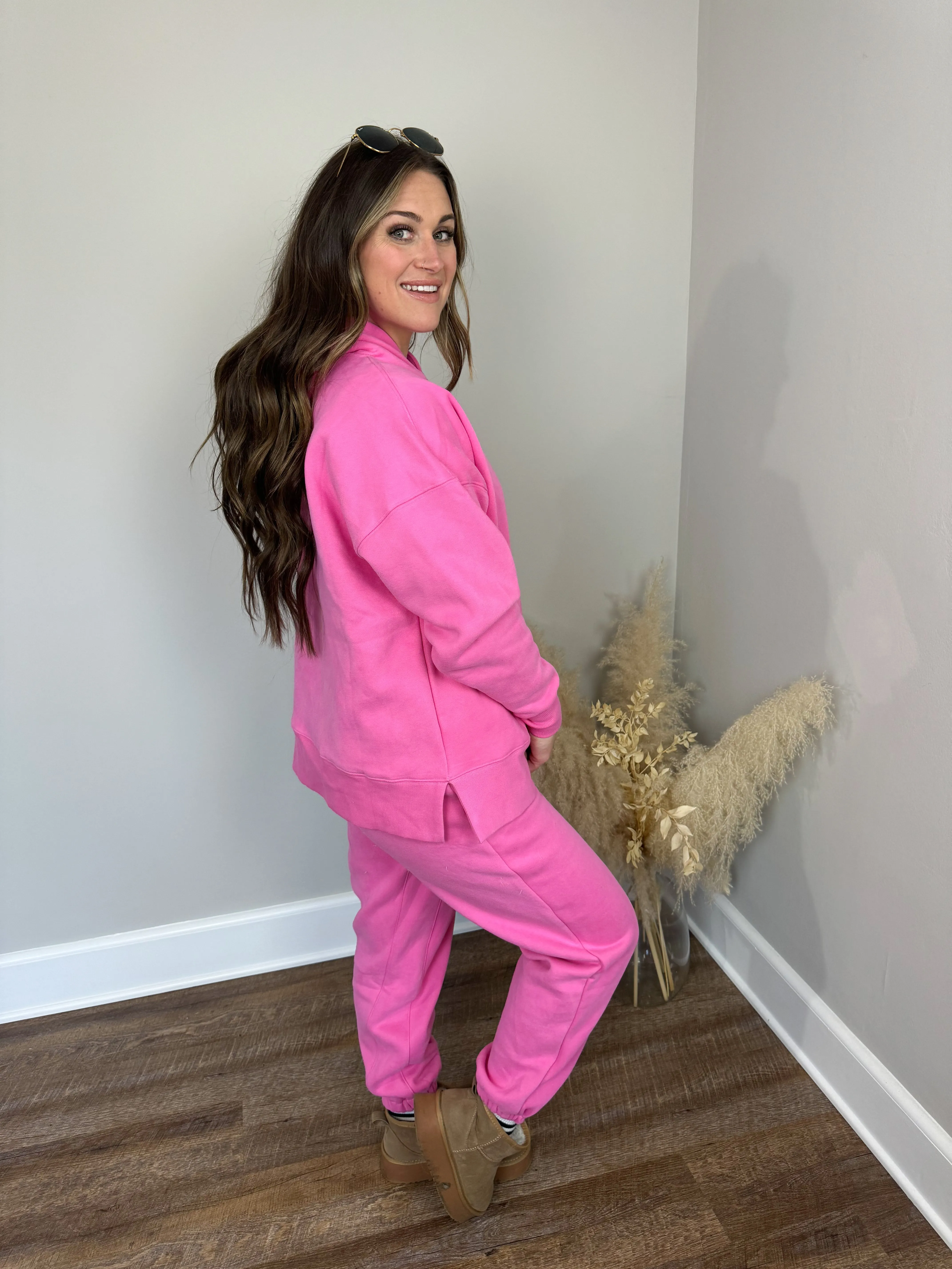Amy Joggers | Pink FINAL SALE