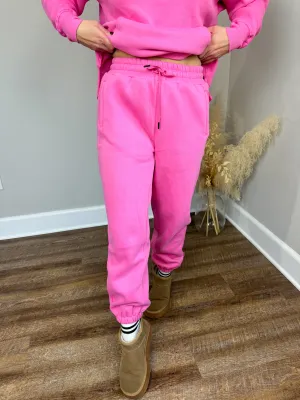 Amy Joggers | Pink FINAL SALE