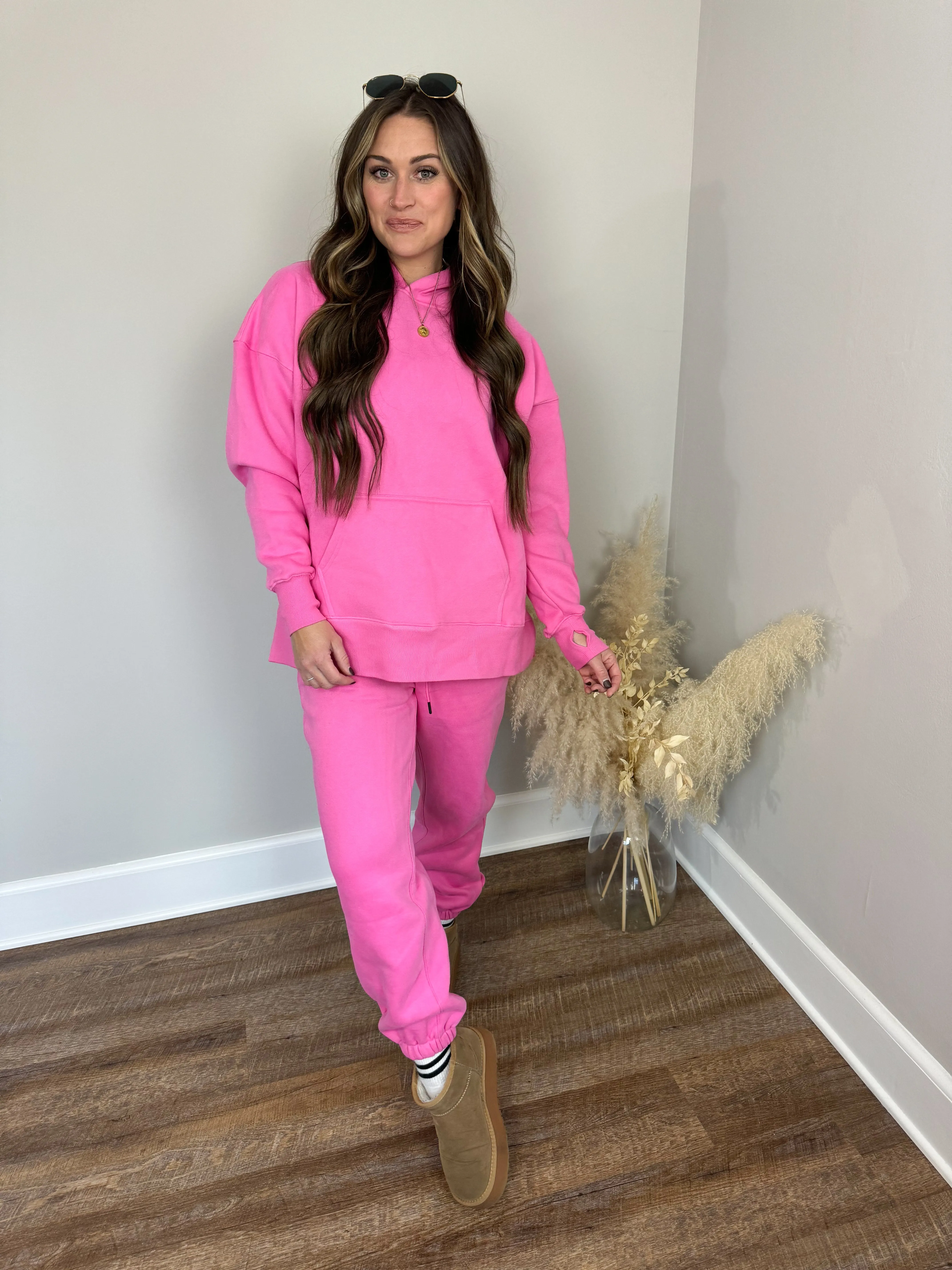 Amy Joggers | Pink FINAL SALE