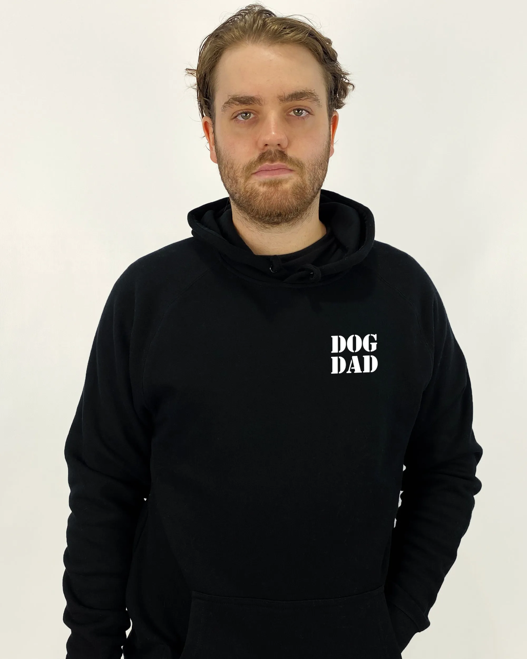 Beagle Dad Illustration: Unisex Hoodie