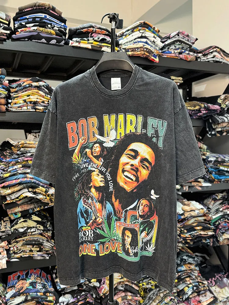 Bob Marley  - Vintage Graphic Tee