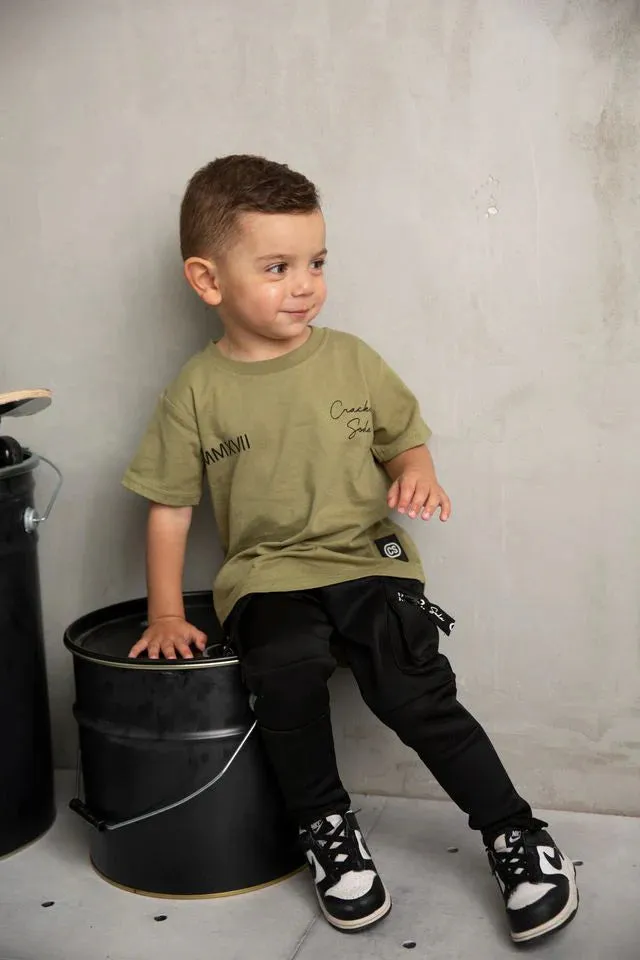 Boys Liam Essential JJ Tee by Cracked Soda