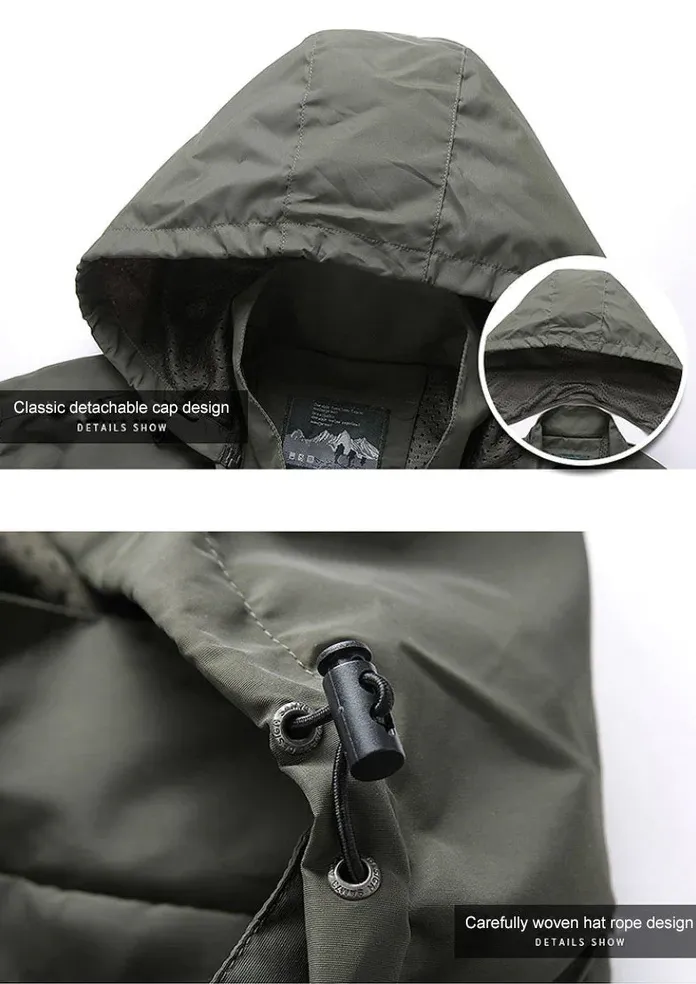 Brody | Waterproof Hooded Jacket