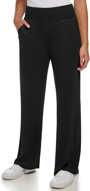 Calvin Klein Women's Loose Elastic Waist Essential Pant