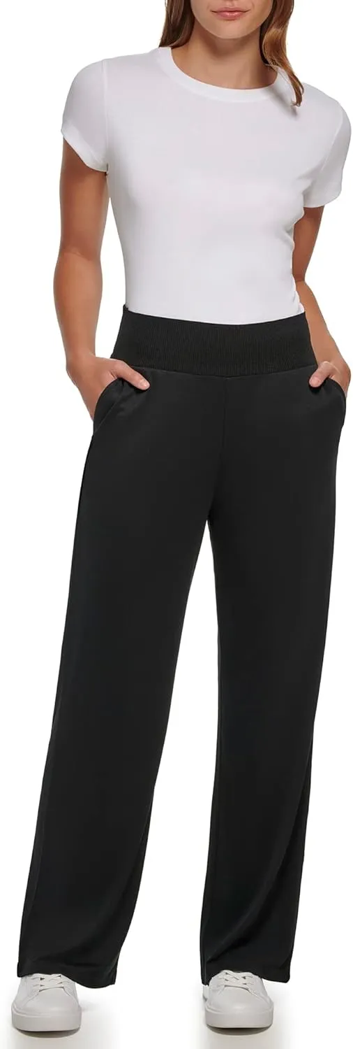 Calvin Klein Women's Loose Elastic Waist Essential Pant