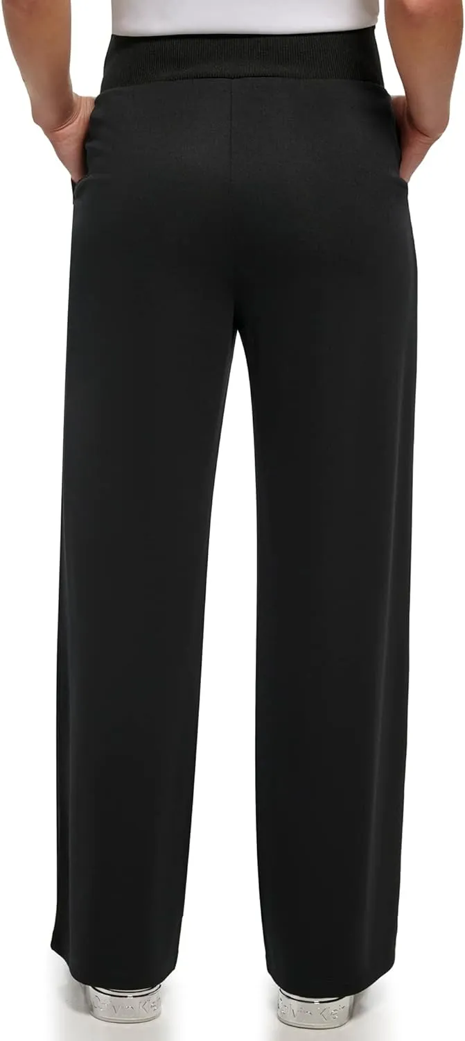 Calvin Klein Women's Loose Elastic Waist Essential Pant
