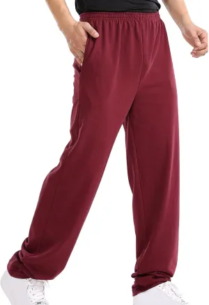 Cargo Pants for Men Big and Tall Pants Drawstring Sports Workout Trousers Elastic Waist Outdoor Pants Men Sweatpants