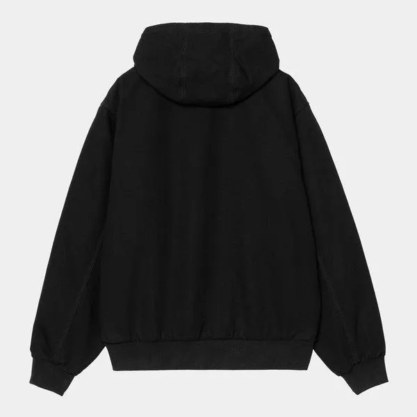 Carhartt WIP OG Active Jacket Spring Black Rinsed Canvas Unlined