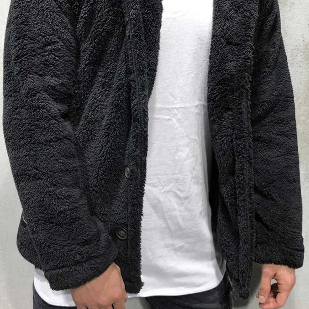 Coat Fluffy Fleece Thick Warm Coat