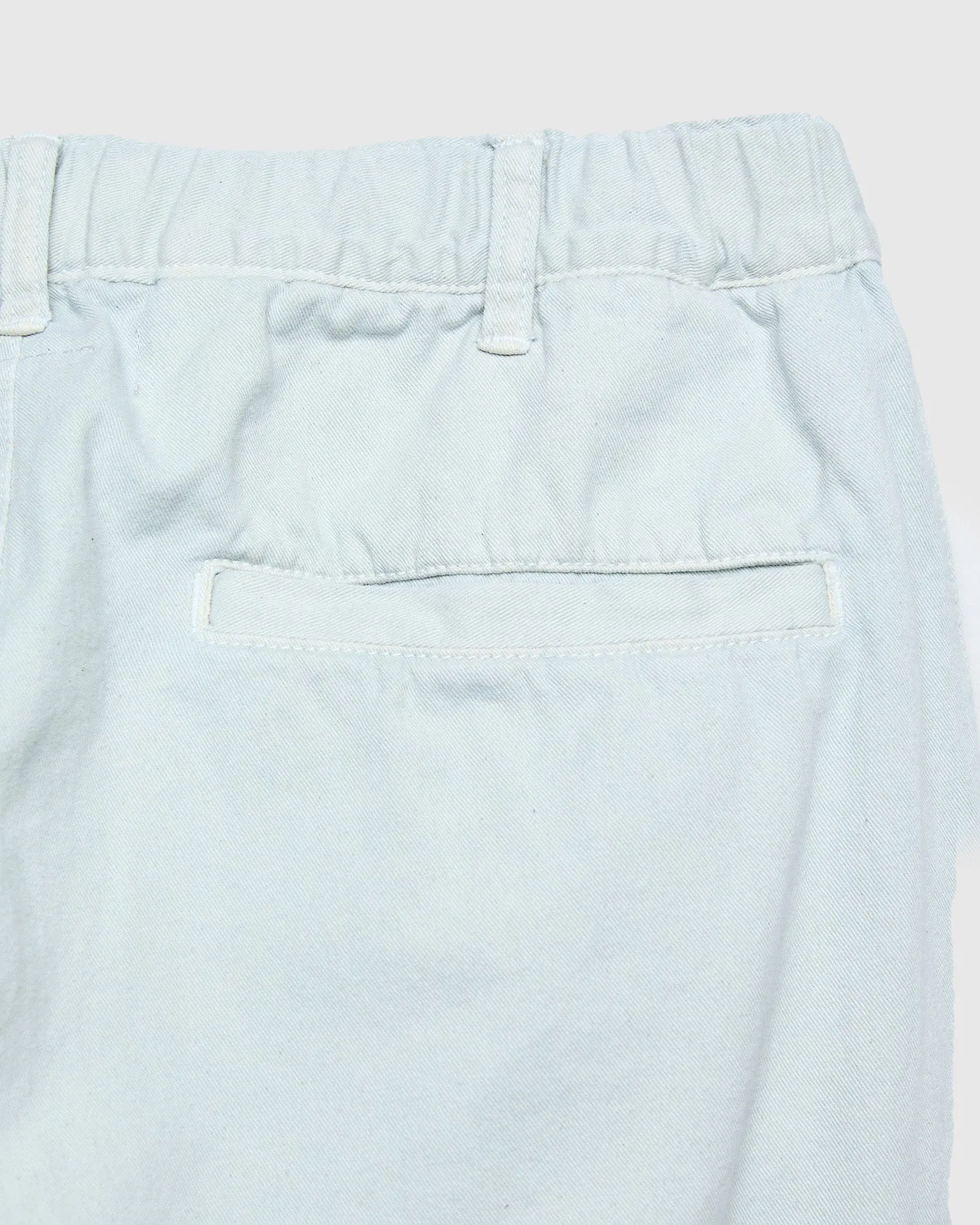 Cotton Twill Easy Pants in Washed Sax