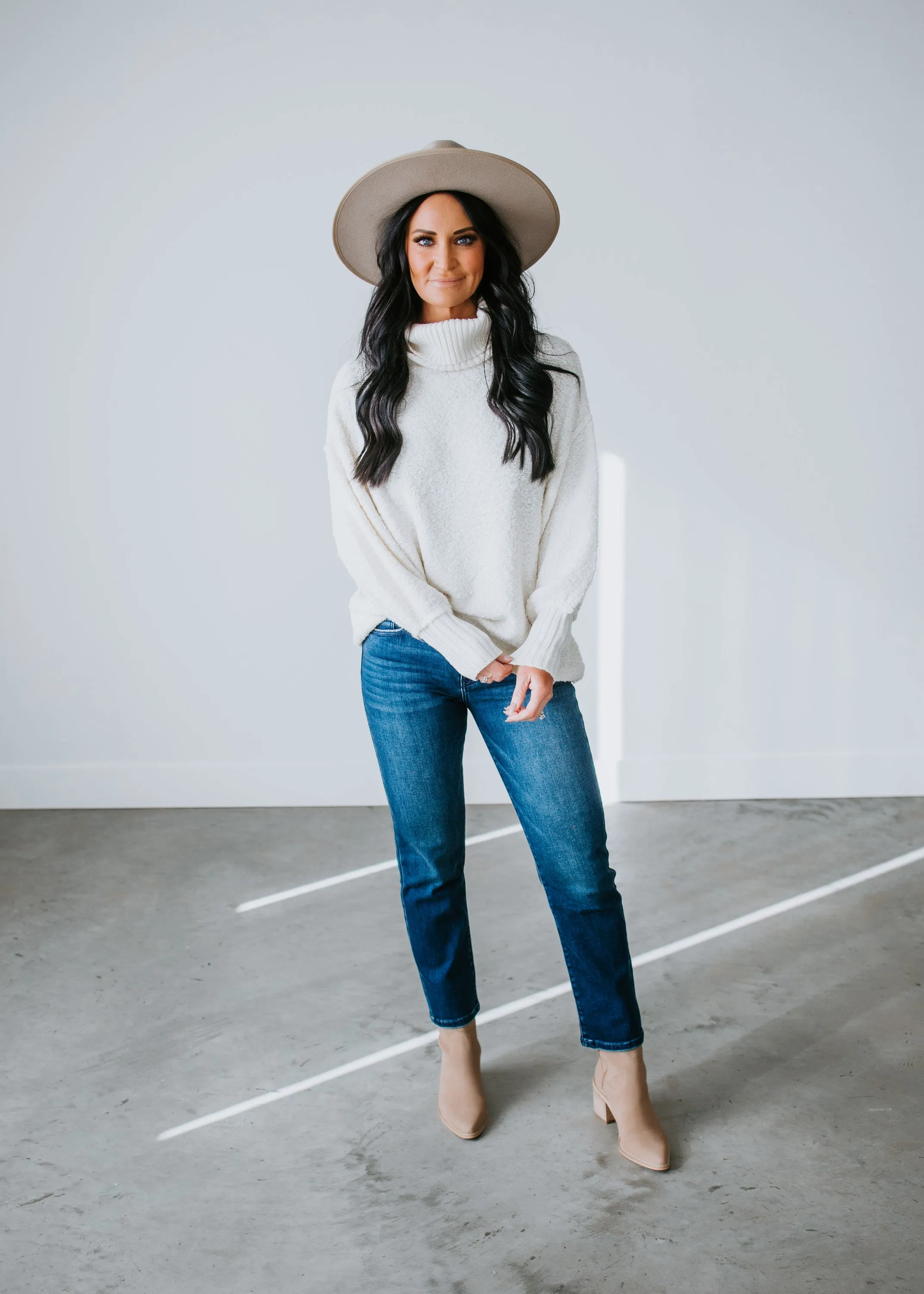 Daney Oversized Turtleneck Sweater