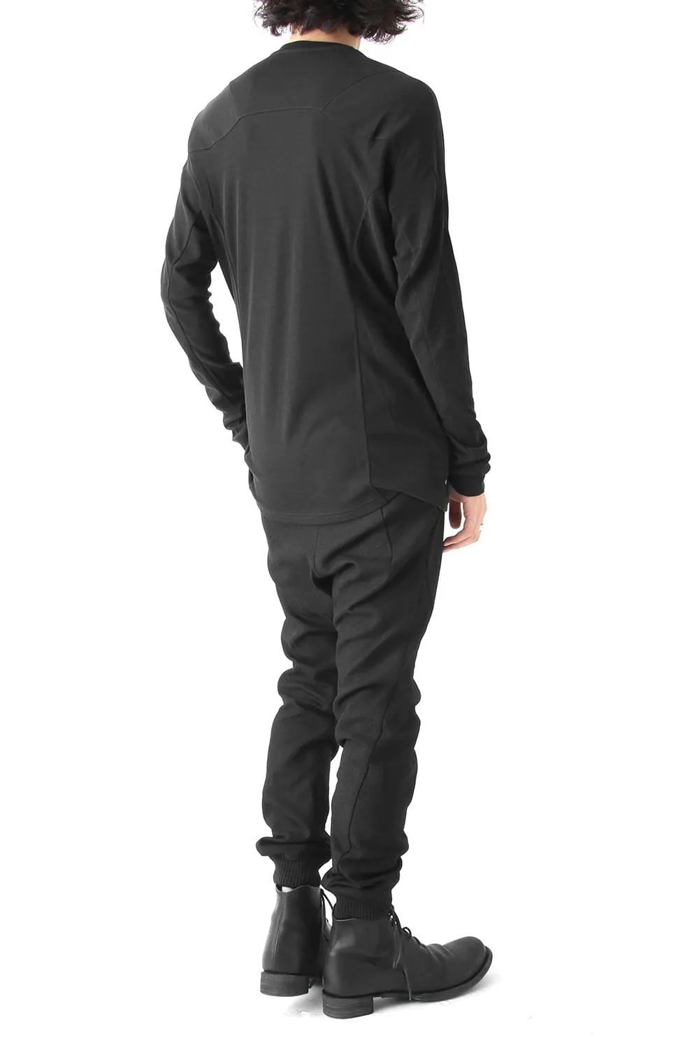 Easy Pants Charcoal Print