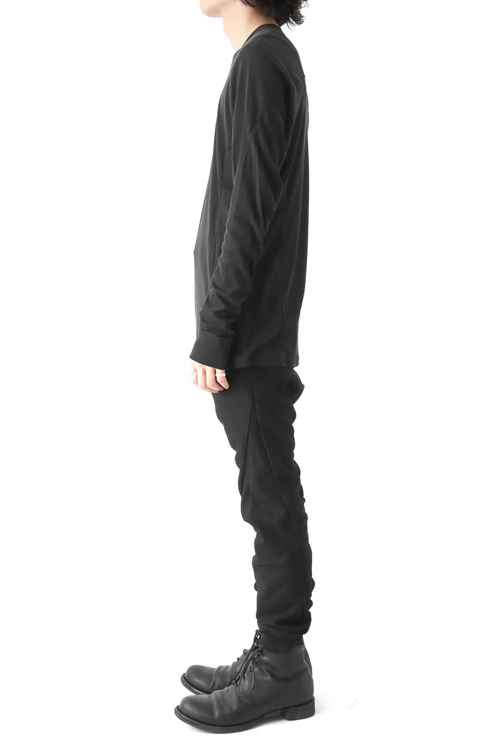 Easy Pants Charcoal Print