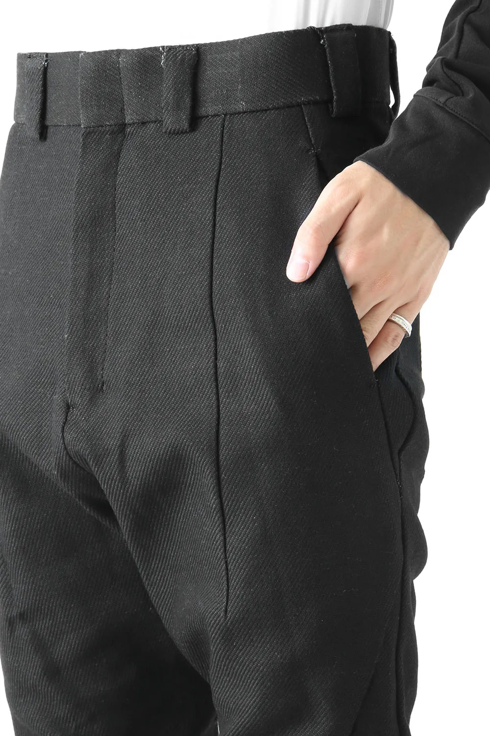 Easy Pants Charcoal Print