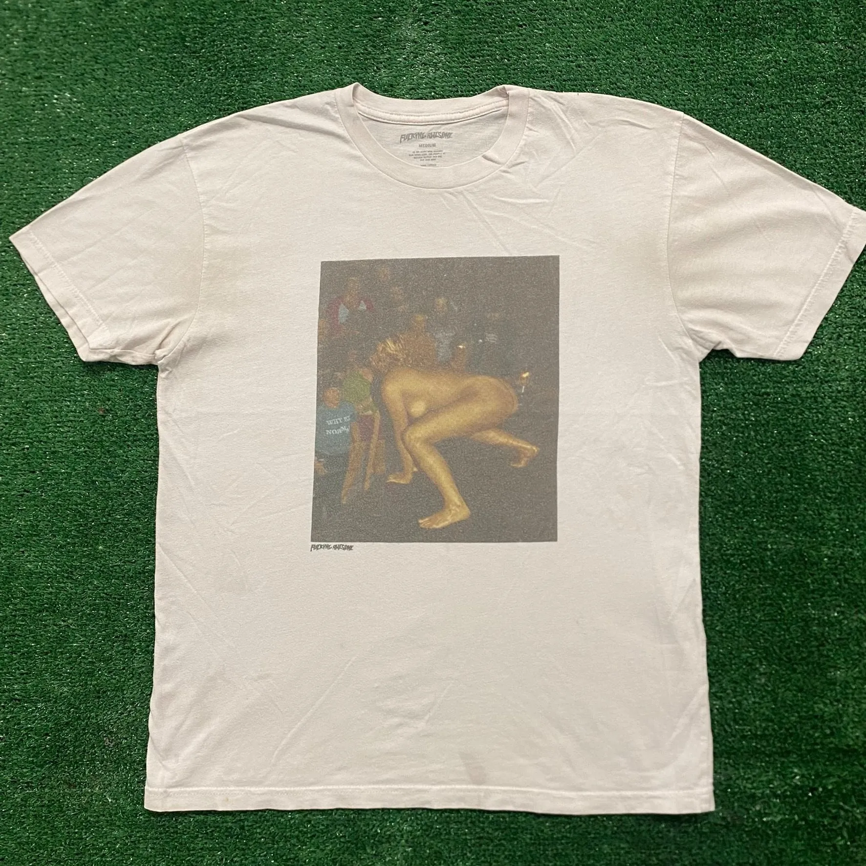 Essential Fucking Awesome Tour Naked XXX Skater T-Shirt