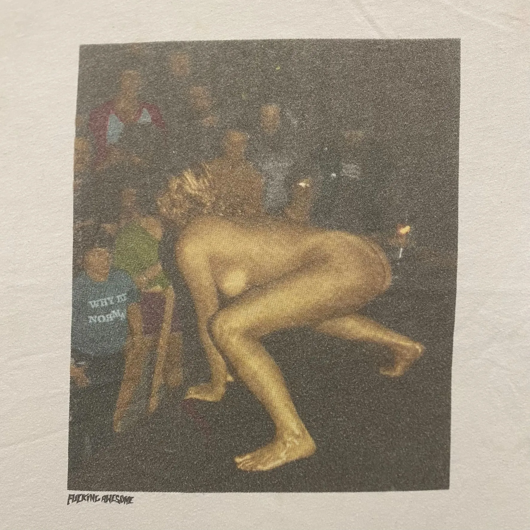 Essential Fucking Awesome Tour Naked XXX Skater T-Shirt