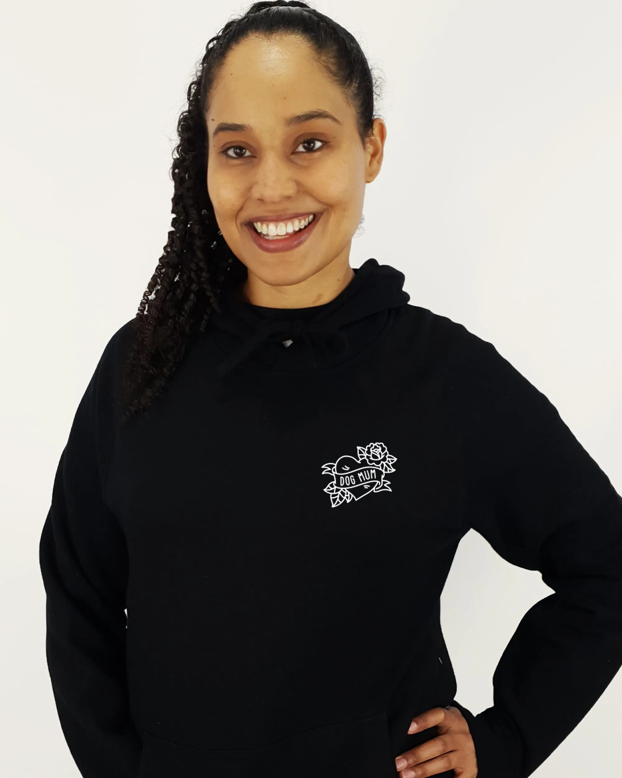 Fox Terrier (Smooth) Mum Illustration: Unisex Hoodie