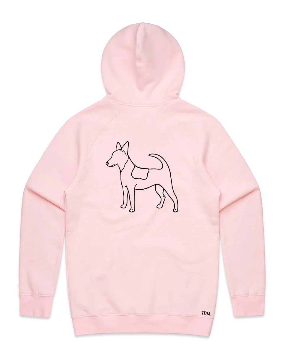 Fox Terrier (Smooth) Mum Illustration: Unisex Hoodie