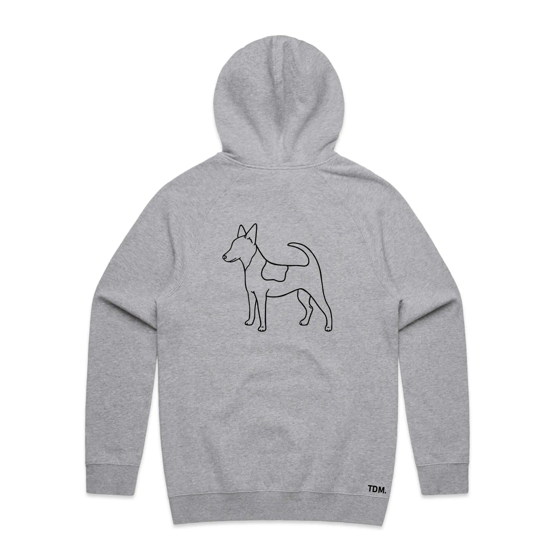Fox Terrier (Smooth) Mum Illustration: Unisex Hoodie