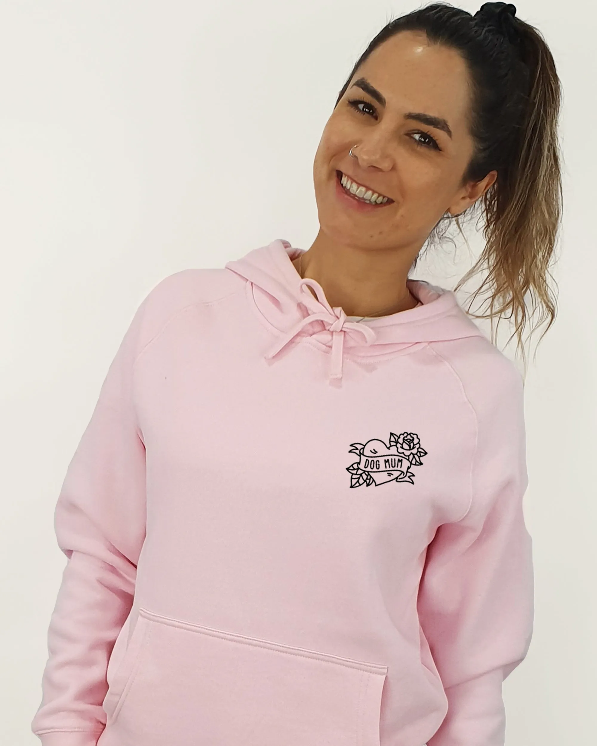 Fox Terrier (Smooth) Mum Illustration: Unisex Hoodie