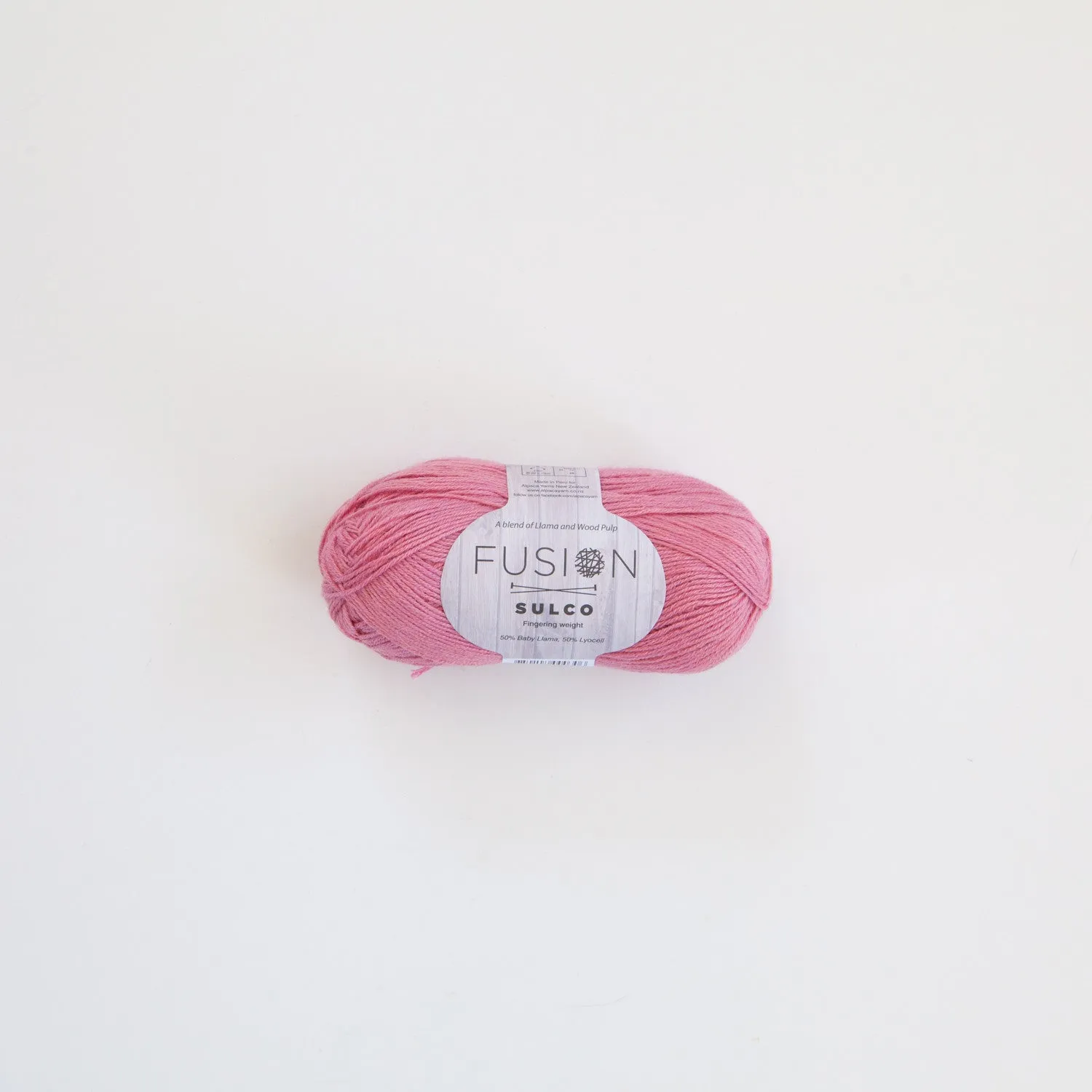 Fusion Sulco Llama/Lyocell 3-4 Ply Wool Equivalent - 21 colours