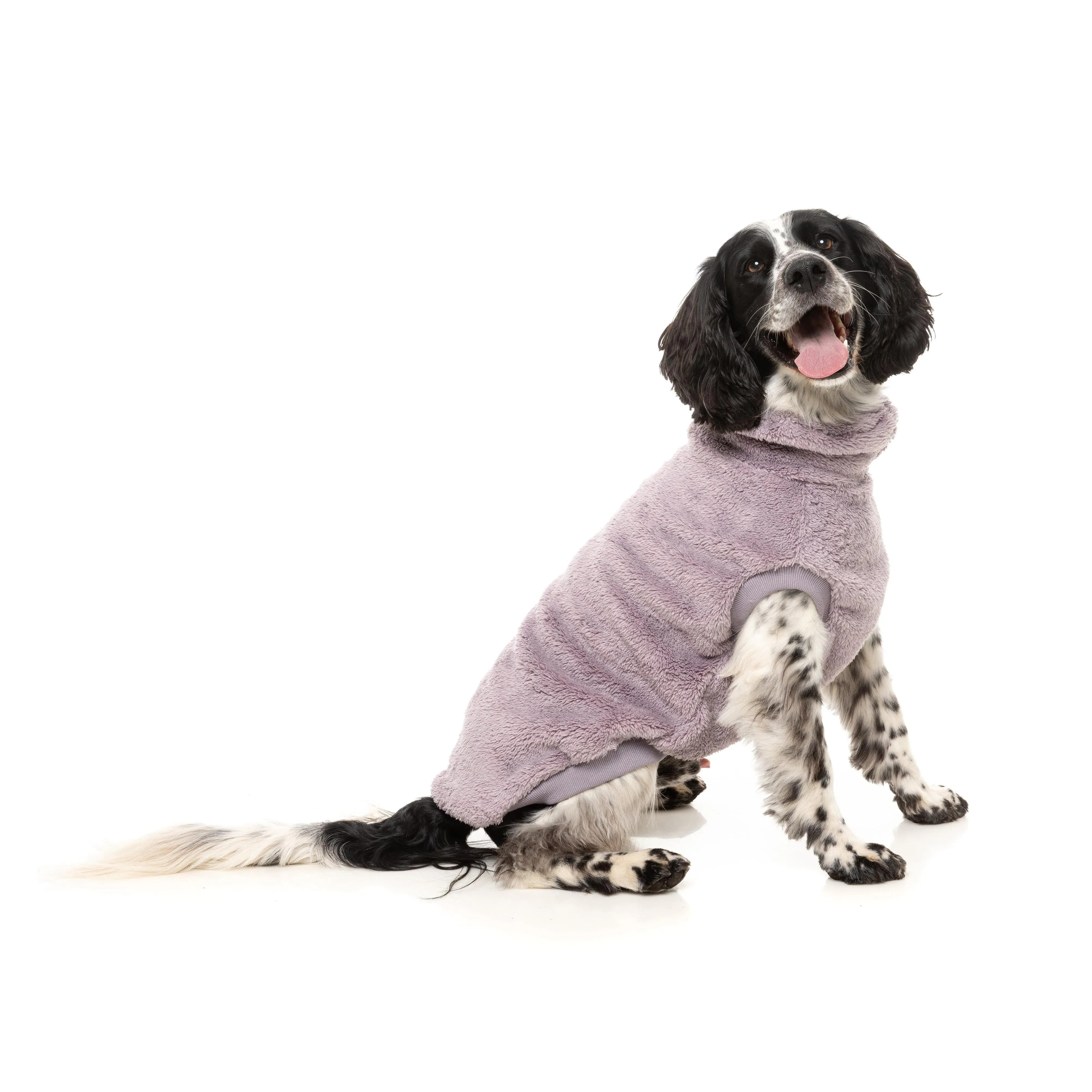 FuzzYard Dog Apparel Turtle Teddy 25 Sweater Lavender Size 2