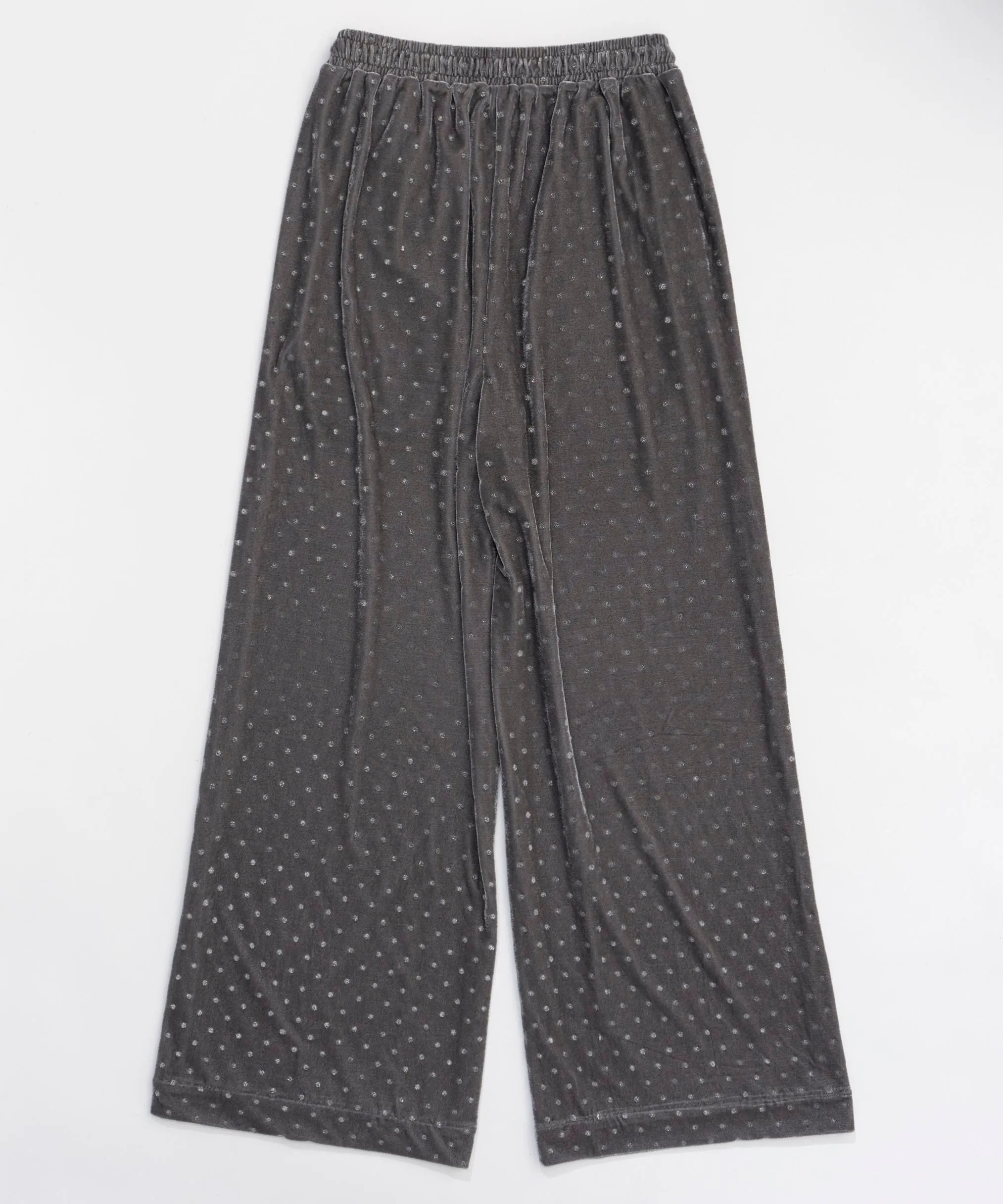 Glitter Dots Velor Pants