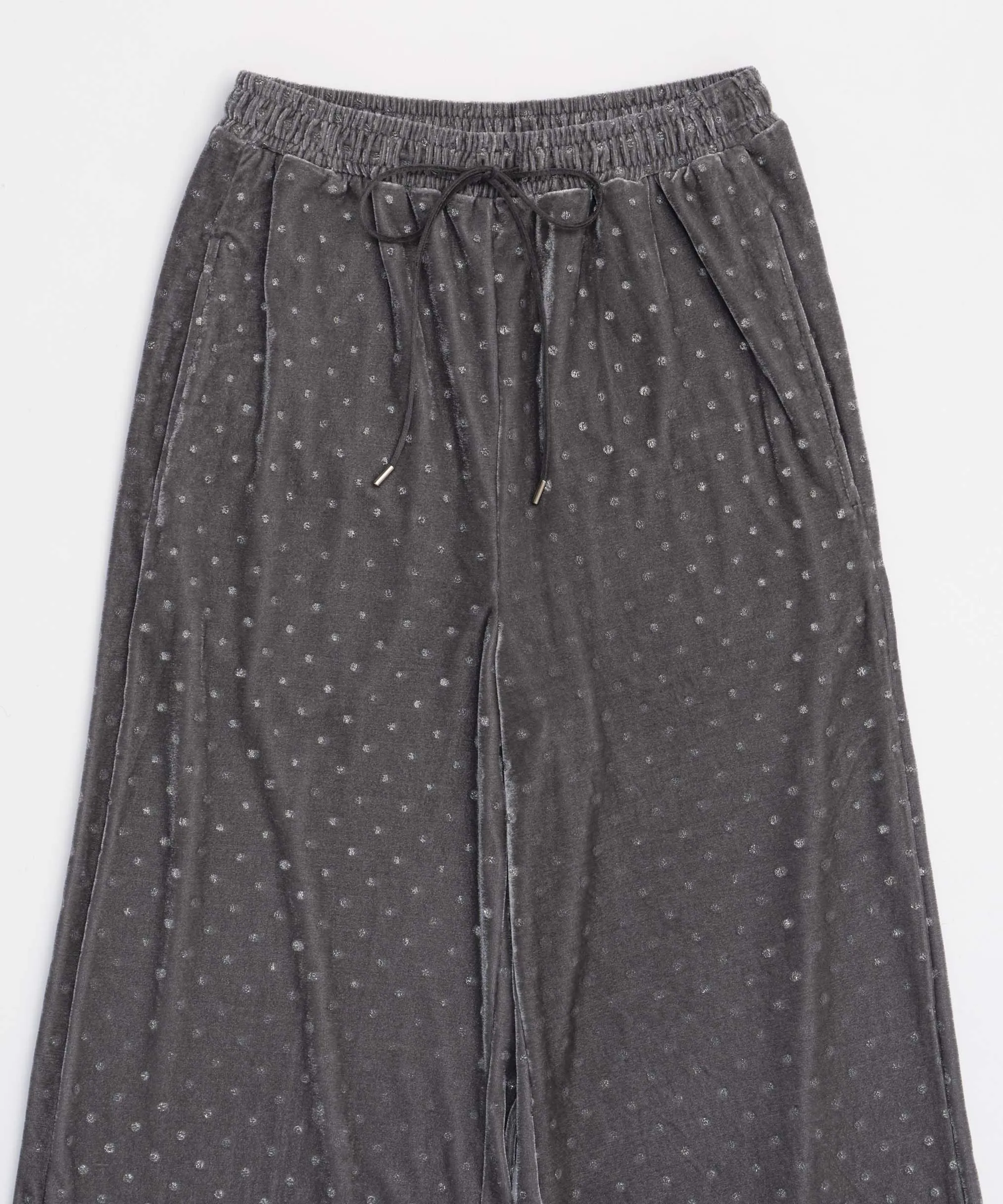 Glitter Dots Velor Pants