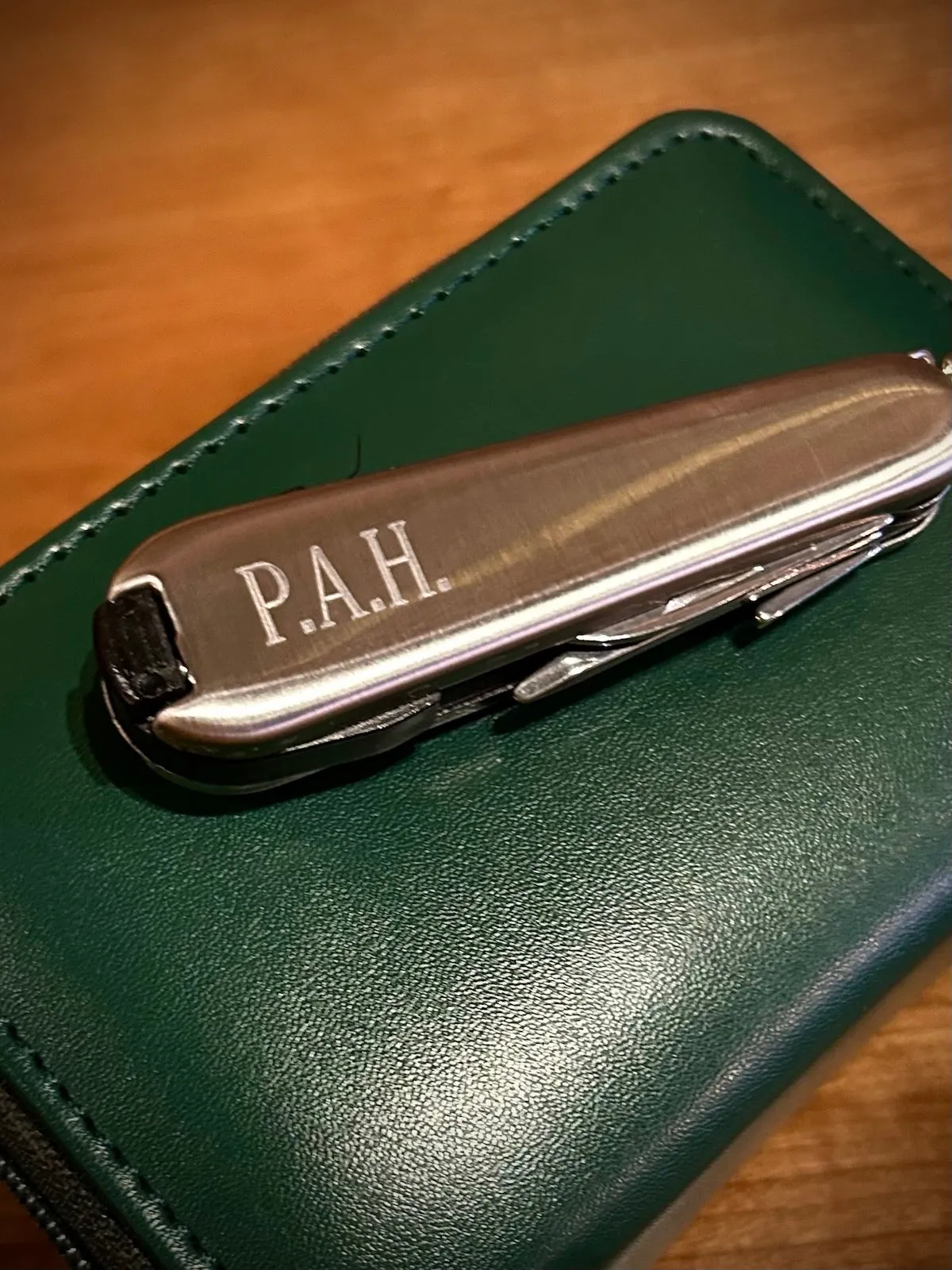 Green Leather Putter Golf Set