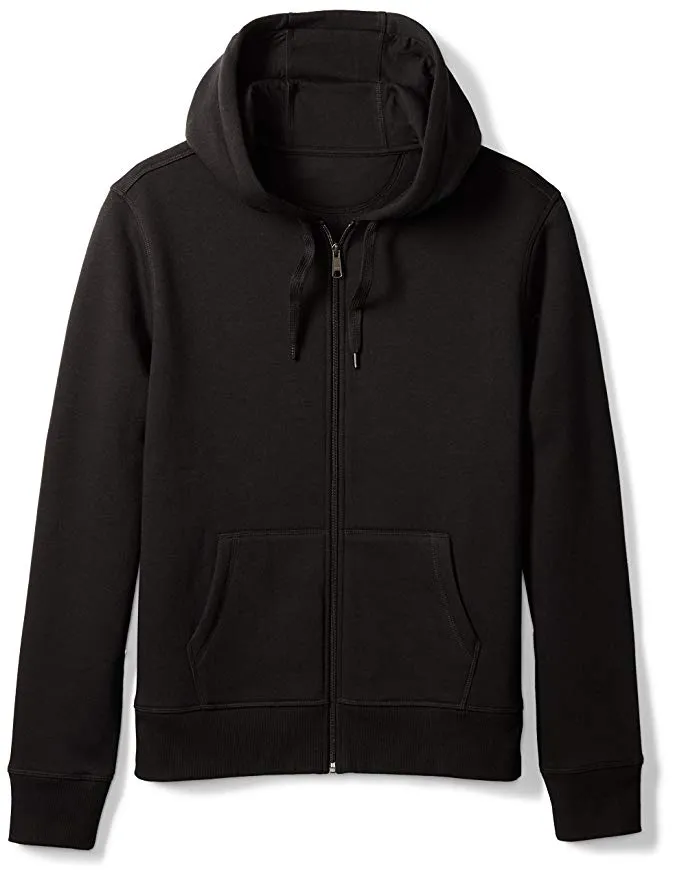 Hanrae Mens Long Sleeve Casual Slim Cotton Warm Sport Zip Up Hoodies