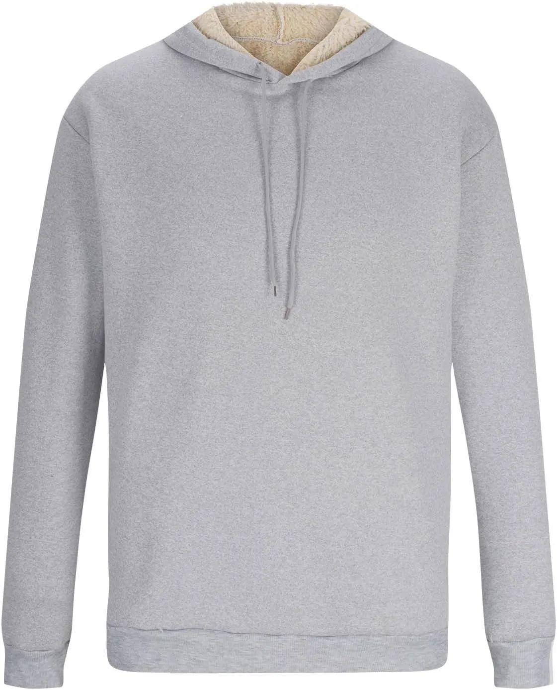 Hoodies for Men, Heavyweight Fleece Lined Sweatshirts, Mens Thermal Hooded Sweatshirt, Warm Winter Fashion Pullover