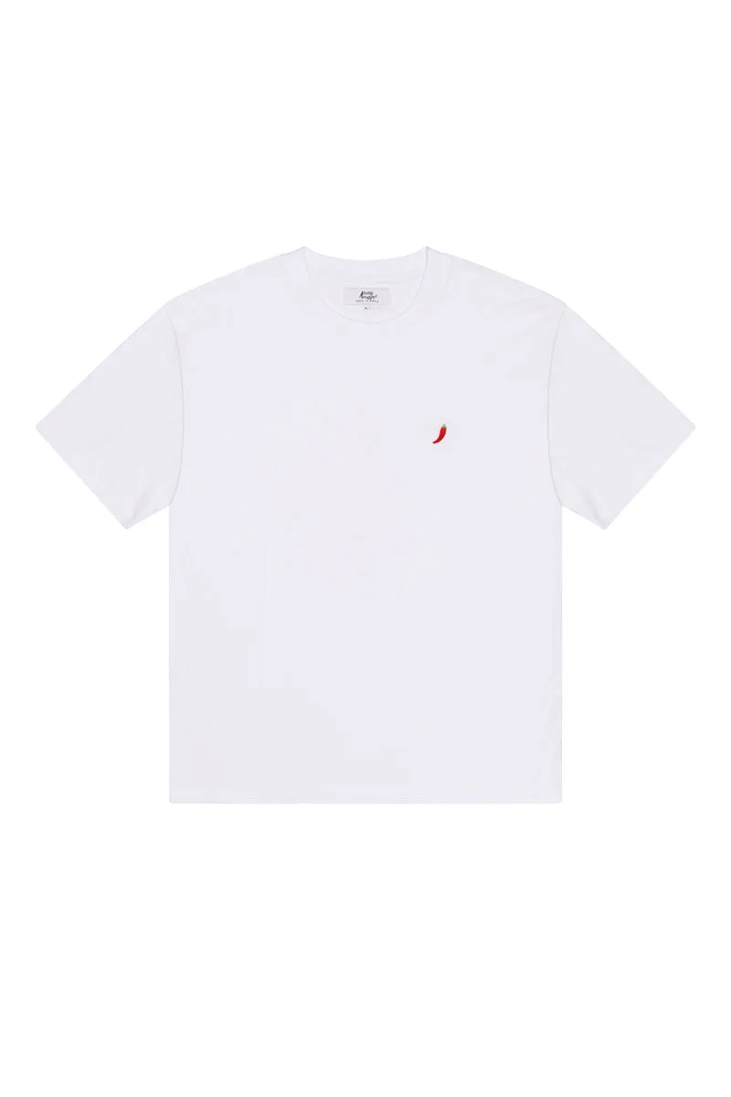 Icon Tee in Chilli Willies