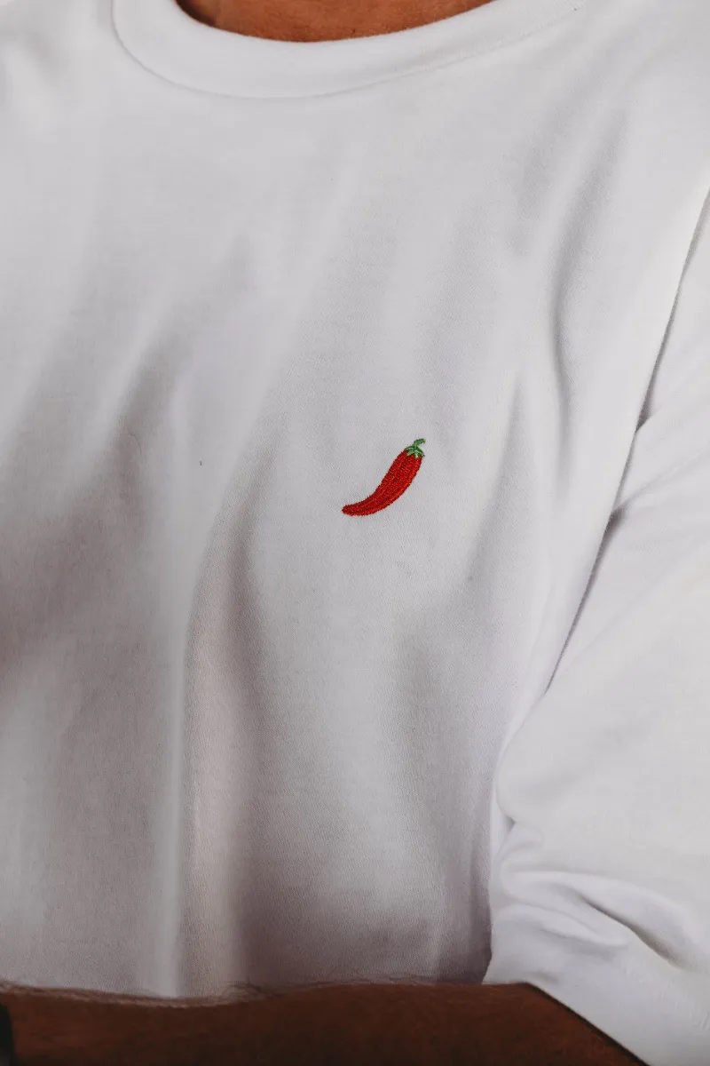 Icon Tee in Chilli Willies
