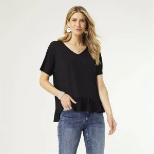 Jessalee Top with Ruffle Bottom