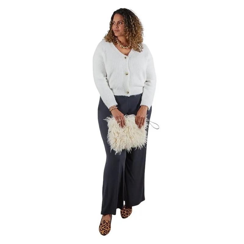 Joan Cardigan in Off White One Size
