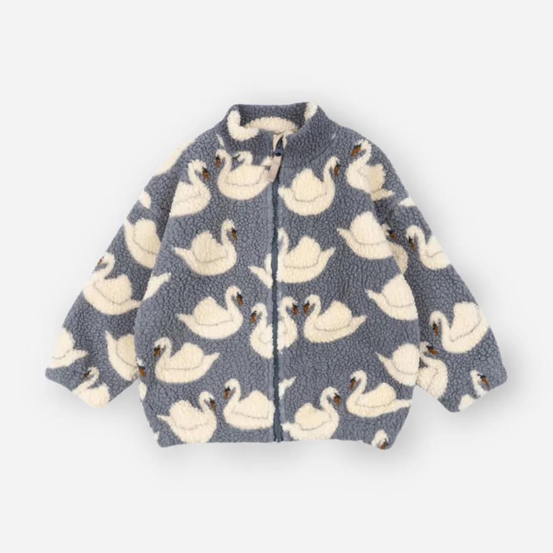 Jody Teddy Jacket - Swan
