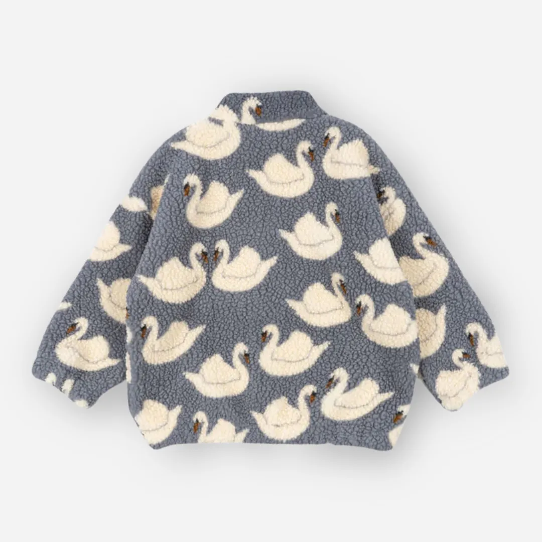 Jody Teddy Jacket - Swan