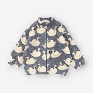 Jody Teddy Jacket - Swan
