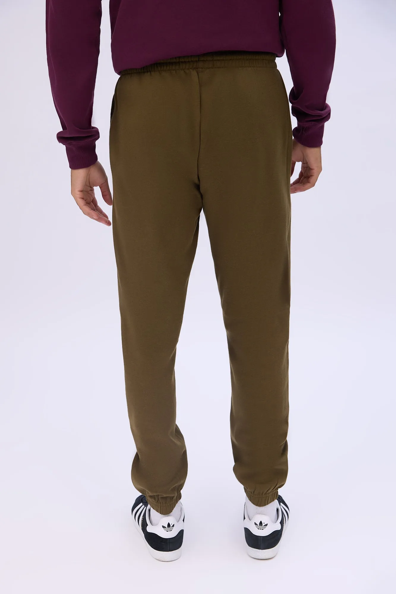 Jogger en molleton logo brodé Arsenic homme