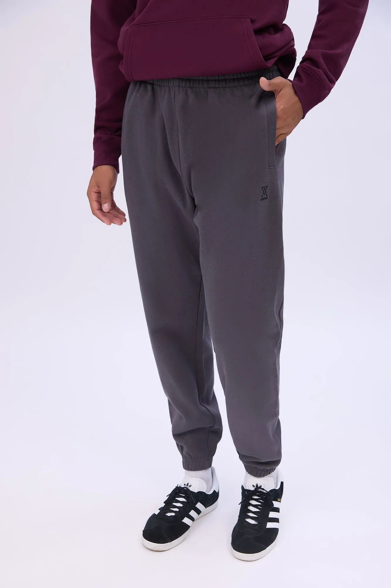 Jogger en molleton logo brodé Arsenic homme