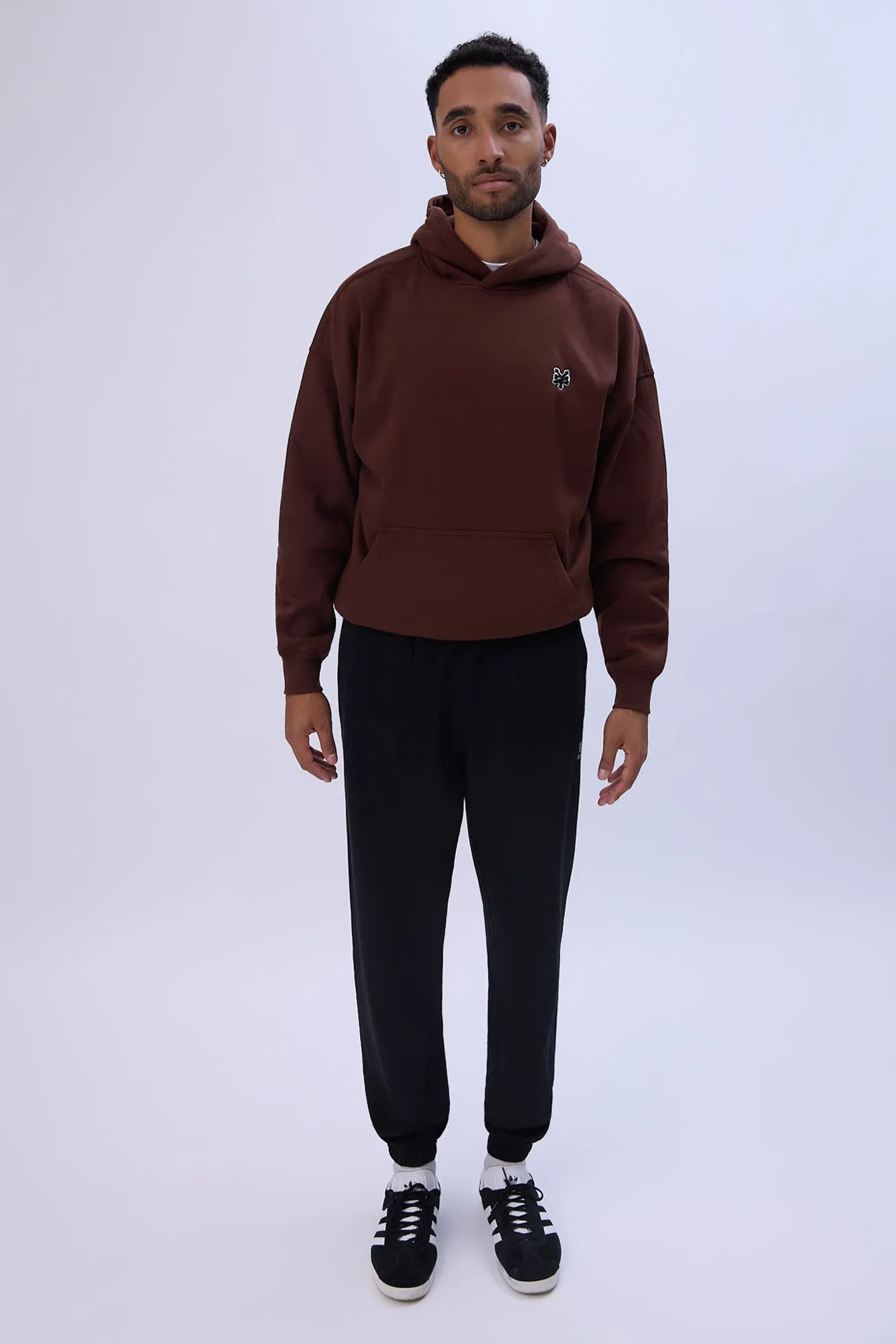 Jogger en molleton logo brodé Arsenic homme