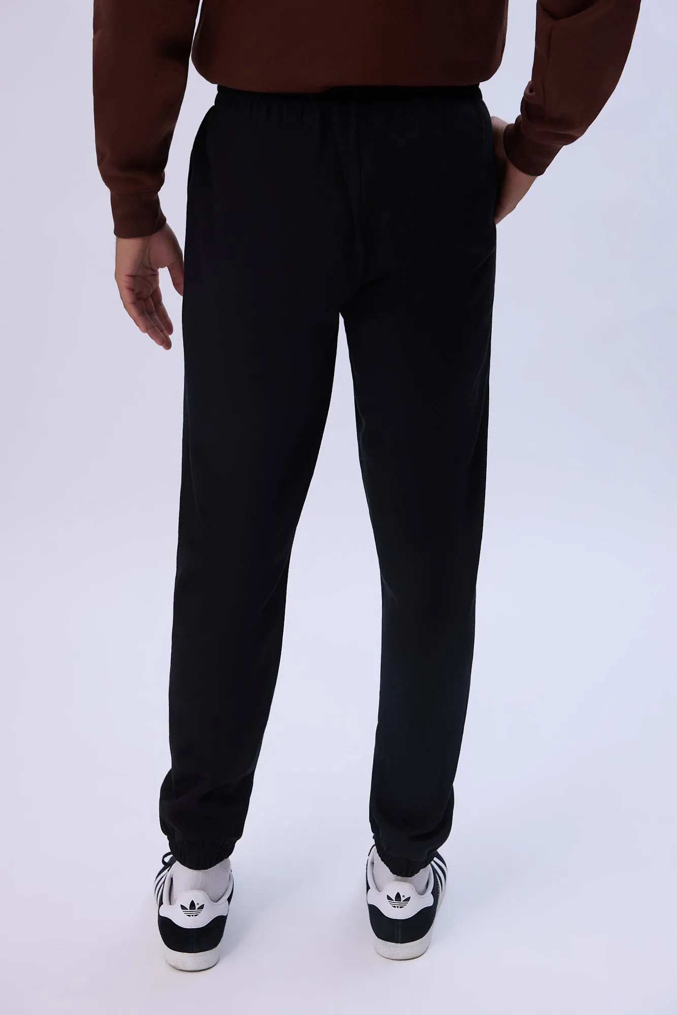 Jogger en molleton logo brodé Arsenic homme