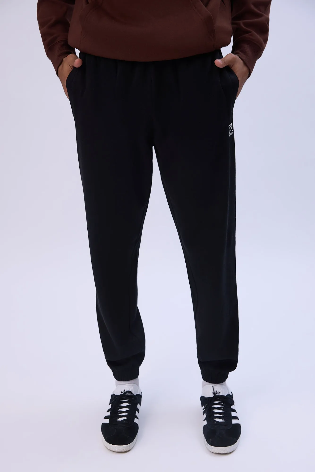 Jogger en molleton logo brodé Arsenic homme