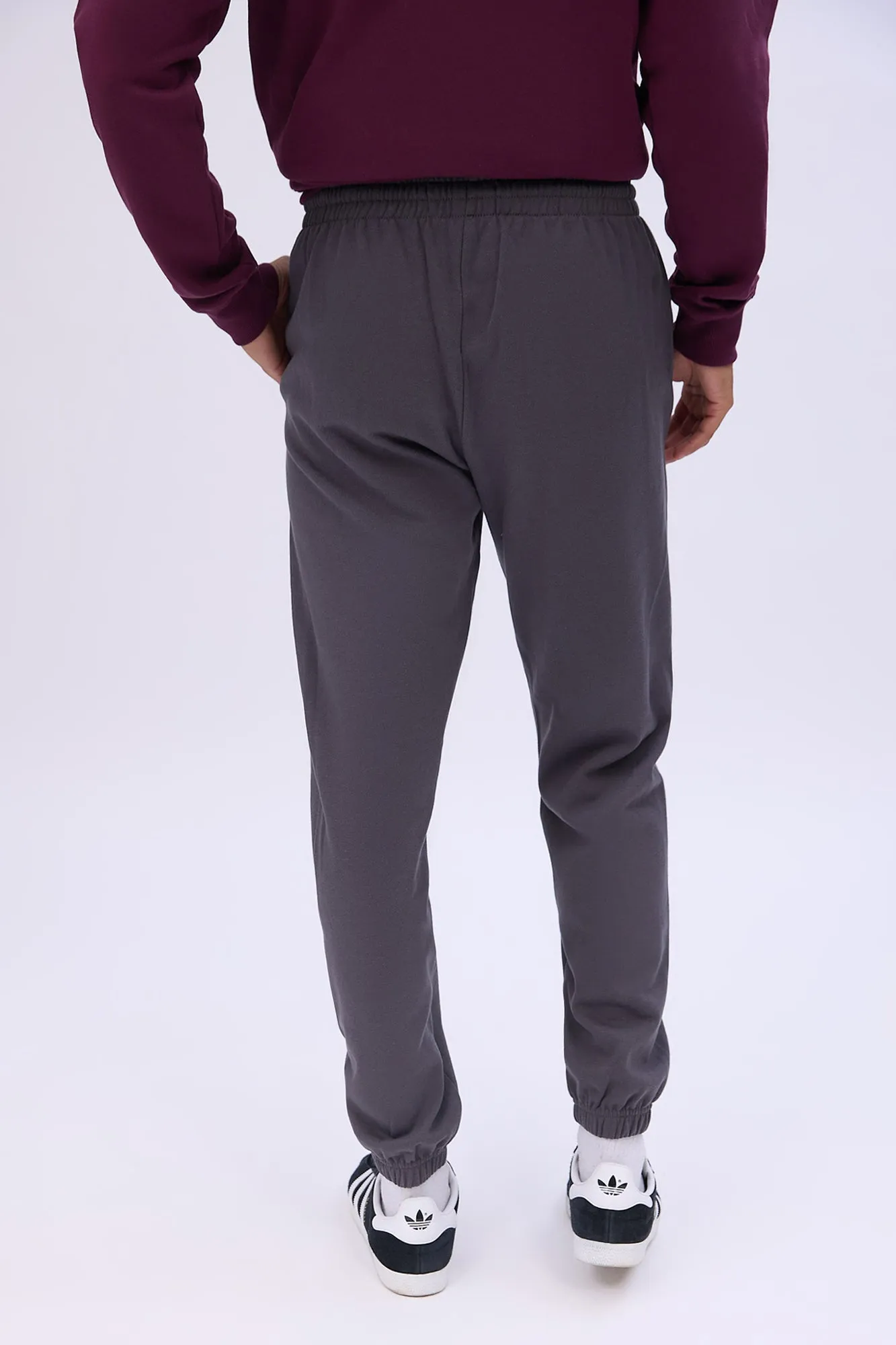 Jogger en molleton logo brodé Arsenic homme