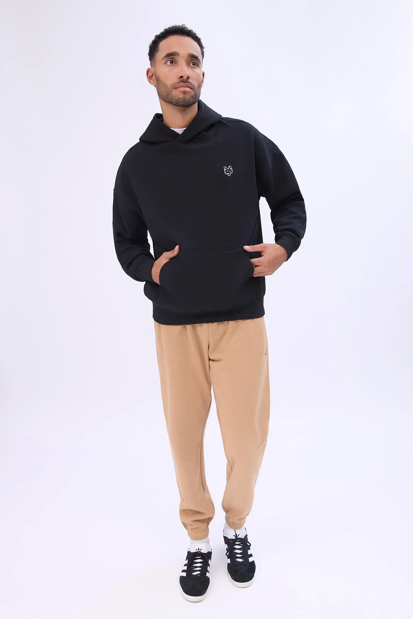 Jogger en molleton logo brodé Arsenic homme