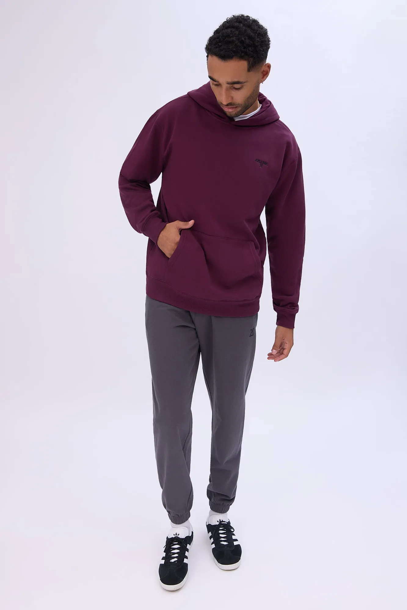 Jogger en molleton logo brodé Arsenic homme