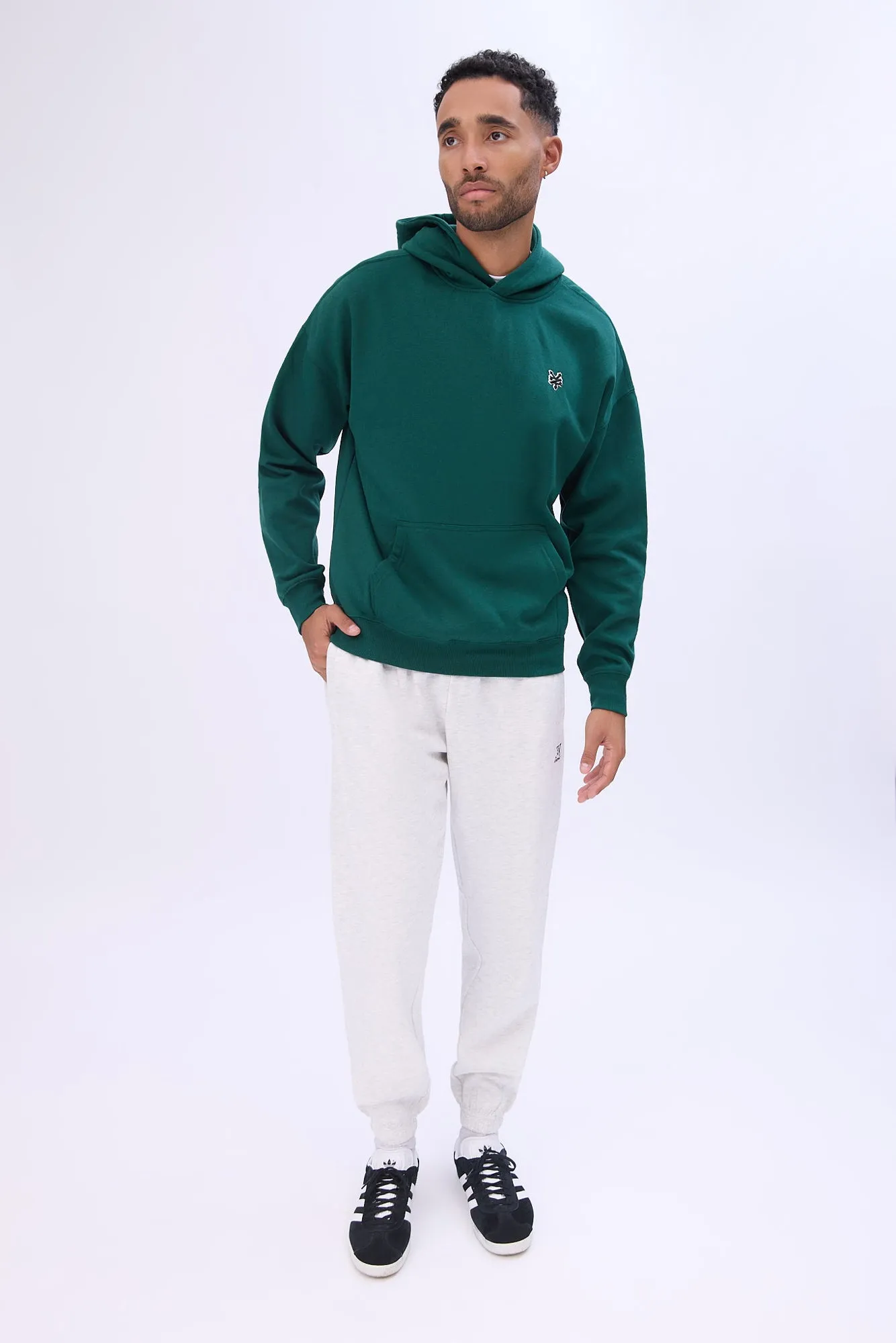 Jogger en molleton logo brodé Arsenic homme